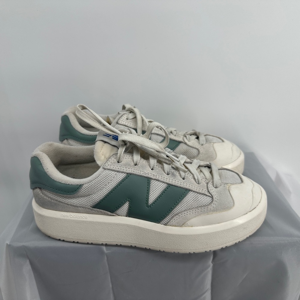 New Balance CT302 Low Sea Salt Dark Juniper - CT302RO platform sneakers